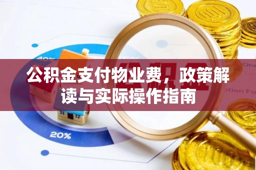 铁锋公积金支付物业费，政策解读与实际操作指南