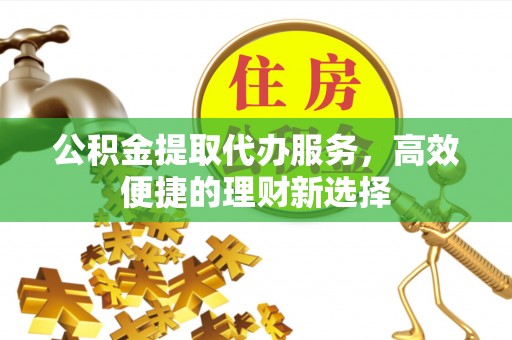铁锋公积金提取代办服务，高效便捷的理财新选择