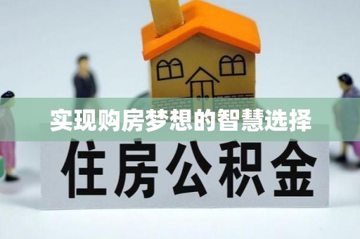 铁锋实现购房梦想的智慧选择