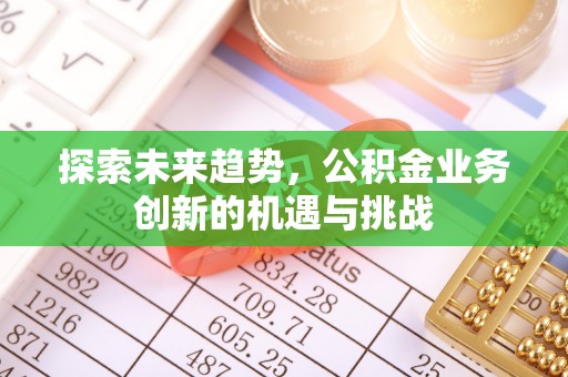 铁锋探索未来趋势，公积金业务创新的机遇与挑战