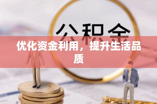 铁锋优化资金利用，提升生活品质