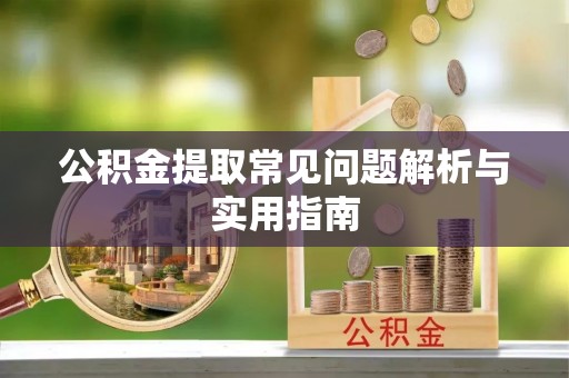 铁锋公积金提取常见问题解析与实用指南