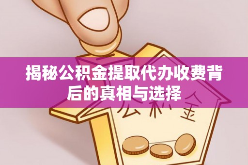 铁锋揭秘公积金提取代办收费背后的真相与选择