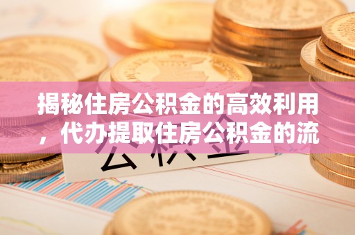铁锋揭秘住房公积金的高效利用，代办提取住房公积金的流程与技巧
