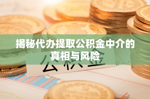 铁锋揭秘代办提取公积金中介的真相与风险