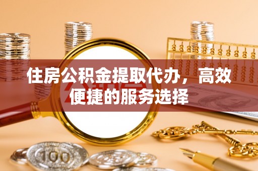 铁锋住房公积金提取代办，高效便捷的服务选择