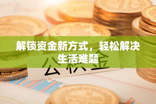 铁锋解锁资金新方式，轻松解决生活难题