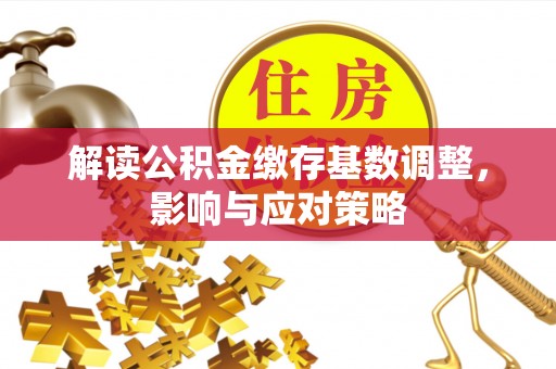 铁锋解读公积金缴存基数调整，影响与应对策略