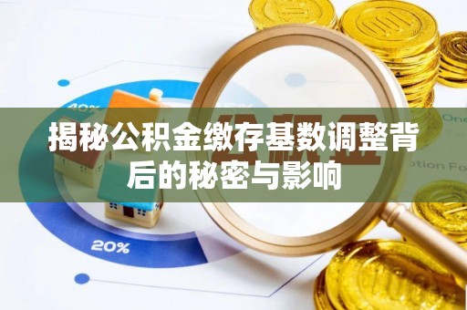 铁锋揭秘公积金缴存基数调整背后的秘密与影响