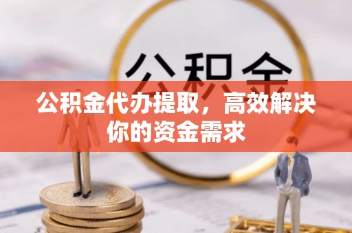 铁锋公积金代办提取，高效解决你的资金需求