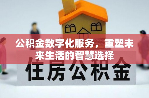 铁锋公积金数字化服务，重塑未来生活的智慧选择