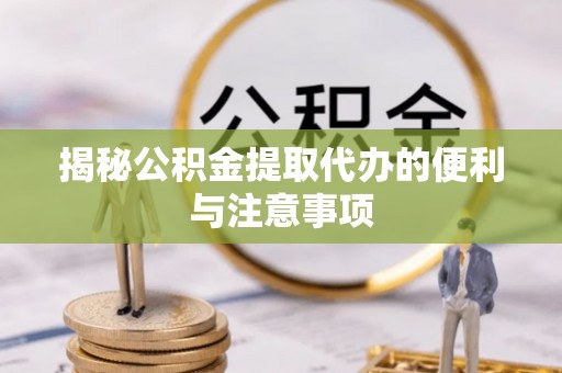 铁锋揭秘公积金提取代办的便利与注意事项